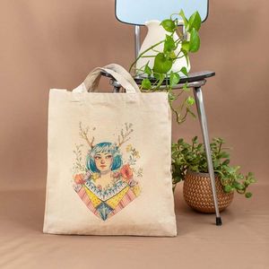 BOLSA DE TELA PRIMAVERA DE ESTHER GILI