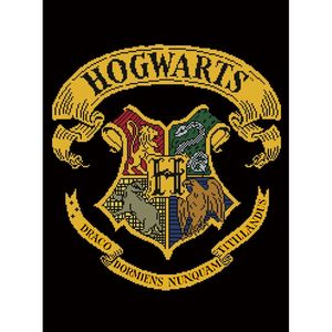 PINTAR CON DIAMANTES HOGWARTS CREST