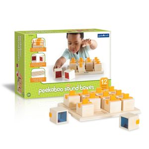 JUEGO MEMORIA PEEKABOO CAJAS SONIDO