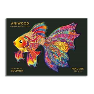 PUZZLE ANIWOOD PEZ DORADO M