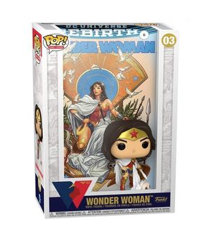 FUNKO POP DC COMICS WONDER WOMAN 80TH REBIRTH EN EL TRONO