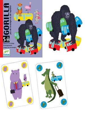 JUEGO DE CARTAS ESTRATEGIA GORILLA 