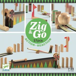 CONSTRUCCION ZIG & GO 27 PIEZAS