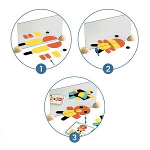 ZE MIRROR ANIMALES REFLEJOS JUEGO DE L�GICA