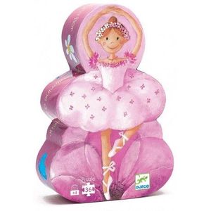 PUZZLE BAILARINA Y LA FLOR 36 PIEZAS