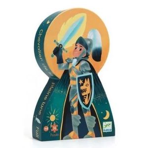 PUZZLE SILUETA EL CABALLERO DE LA LUNA LLENA 36 PIEZAS