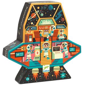 PUZZLE SILUETA ESTACION ESPACIAL