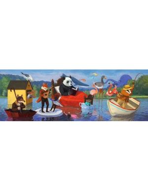 PUZZLE 350 PIEZAS PANOR�MICO SUMMER LAKE