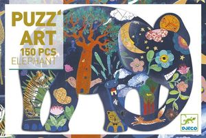 PUZZLE ART ELEFANTE 150 PIEZAS