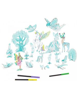 COLOREAR CONSTRUIR JUGAR MUNDO DE HADAS