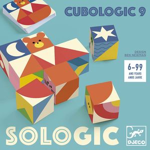 JUEGO DE PACIENCIA Y L�GICA - CUBOLOGIC 9 SOLOGIC