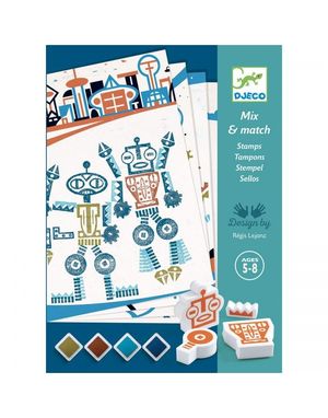 CUADROS SELLOS ALIEN ROBOTS
