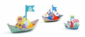 PAPIROFLEXIA ORIGAMI BARCOS FLOTANTES