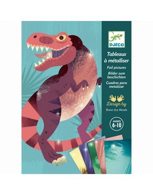CUADROS PAN DE ORO JURASSIC