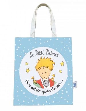 BOLSA DE TELA EL PRINCIPITO CON ESTRELLAS