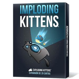 JUEGO DE MESA IMPLODING KITTENS EXPANSION DE 20 CARTAS