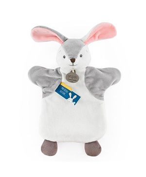 DOUDOU MARIONETA DE MANO DE CONEJO - 25 CM