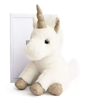 PELUCHE UNICORNIO ORO