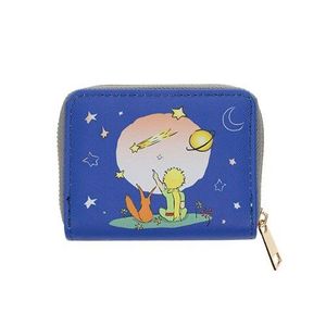 MONEDERO CUADRADO CON CREMALLERA EL PRINCIPITO AZUL