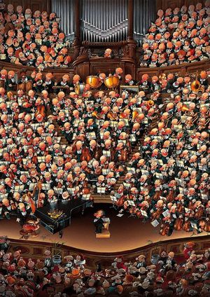 PUZZLE 2000 PIEZAS ORQUESTA