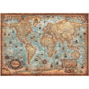 PUZZLE 2000 MAPA DEL MUNDO ANTIGUO