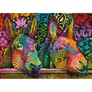 PUZZLE AMOR BURRO JOLLY PETS 1000 PIEZAS