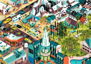 PUZZLE PELCULAS DE QUENTIN TARANTINO DE 1000 PIEZAS