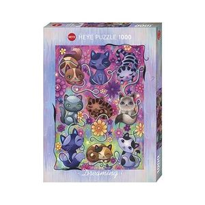 PUZZLE 1000 PIEZAS GATITOS