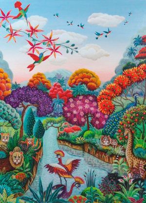 PUZZLE PLANTA DEL PARA�SO DE 500 PIEZAS