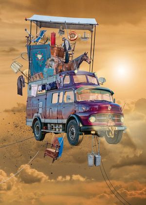 PUZZLE HEYE CASA M�VIL DE 1000 PIEZAS