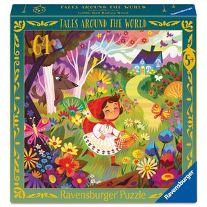 PUZZLE 64 PIEZAS TALES AROUND THE WORLD CAPERUCITA ROJA