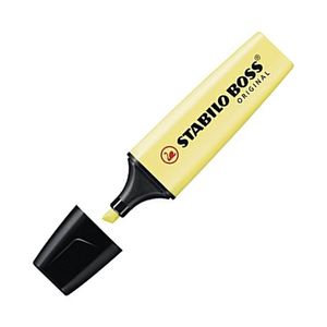 FLUORESCENTE STABILO BOSS ORIGINAL AMARILLO PASTEL
