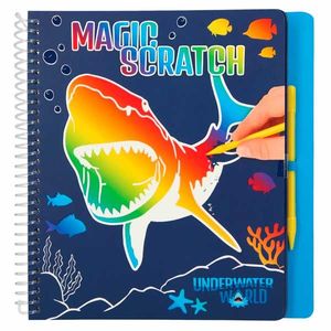 CUADERNO MAGIC SCRATCH UNDERWATER DE DINO WORLD