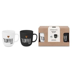 SET 2 TAZAS COFFEE LOVER MATE