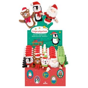 MARIONETAS DEDOS - NAVIDAD SURTIDAS