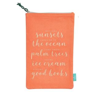 FUNDA CREMALLERA PORTA LIBROS SUNSET