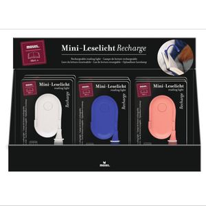 LUZ DE LECTURA RECARGABLE SURTIDAS