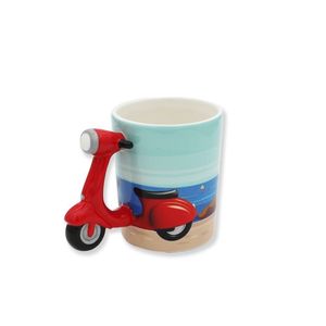 TAZA DE CERAMICA VESPA