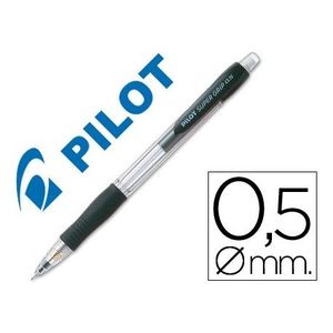 PORTAMINAS NEGRO 0,5 PILOT SUPER GRIP