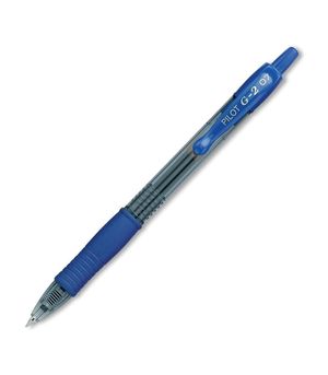 BOLIGRAFO PILOT G-2 AZUL TINTA GEL RETRACTIL SUJECION DE CAUCHO