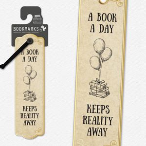 MARCAPAGINAS LITERARIOA BOOK A DAY