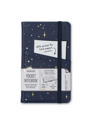 NOTEBOOK POCKET A6 JOURNAL MOON & STARS