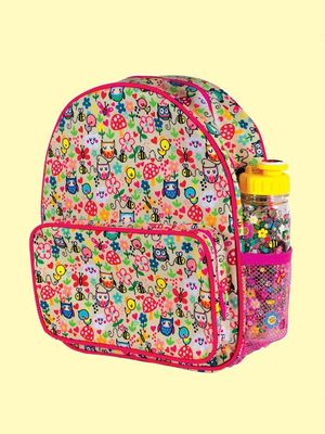 MOCHILA WOODLAND Y FLORES