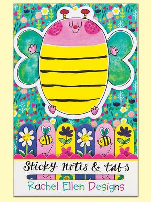 STYCKY NOTES Y PESTAAS ABEJA Y JARDIN