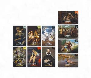 MINI PIZZLE ARTE ESPA�OL 50 PIEZAS SURTIDOS