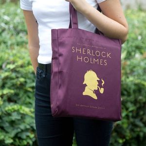 BOLSA DE SHERLOCK HOLMES SILHOUETTE
