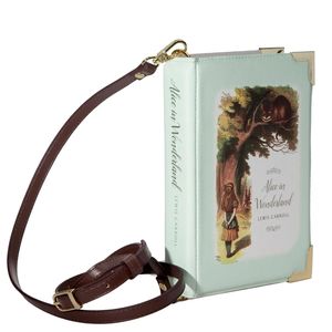 BOLSO BANDOLERA TIPO BANDOLERA TIPO LIBRO DE ALICIA EN EL PA�S DE LAS MARAVILLAS GRANDE