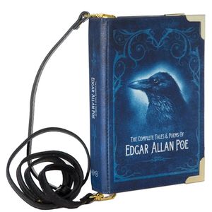 BOLSO DE MANO TIPO BANDOLERA EDGAR ALLAN POE BOOK