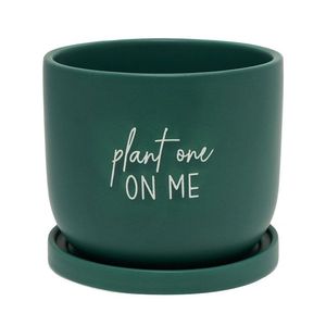 MACETERO DE CERAMICA PLANT ONE ON ME