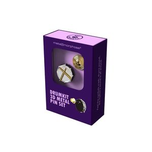 JUEGO 2 PINS MUSIC - BATER�A